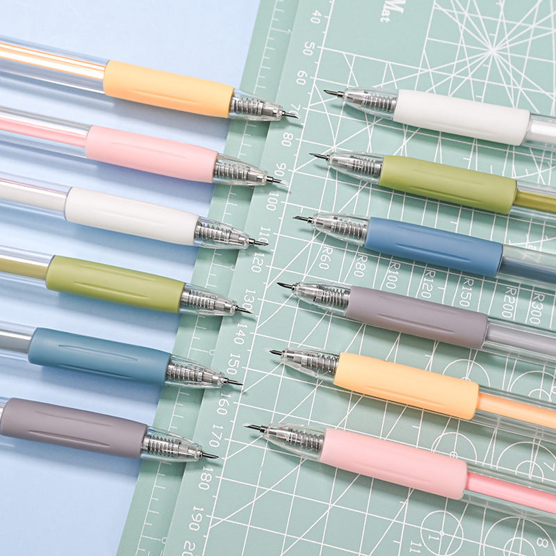 BowLift | Morandi Cartoon Pattern Student Universal Knife Pen