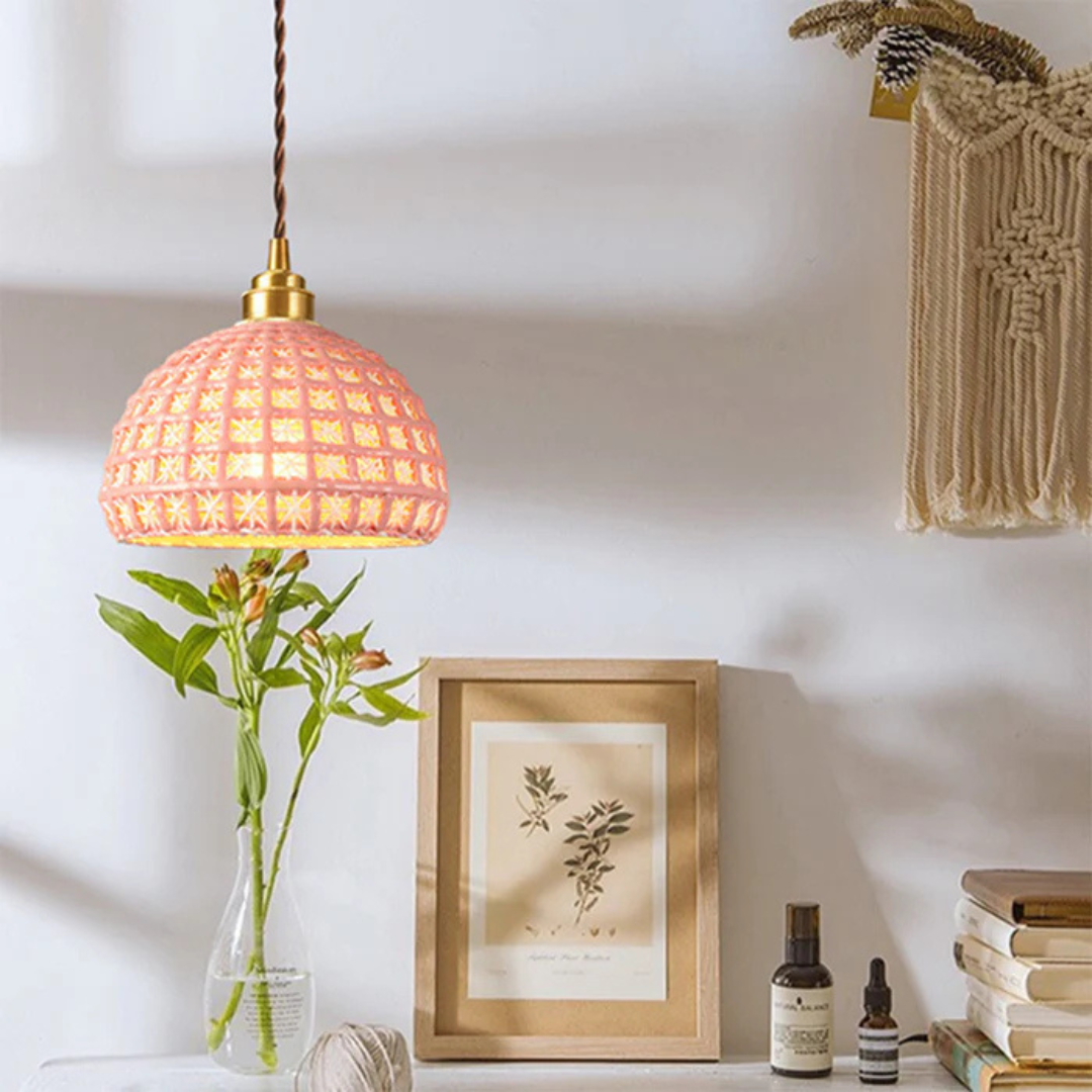 BowLift | Minimalistic Ceramic Pendant Lamp