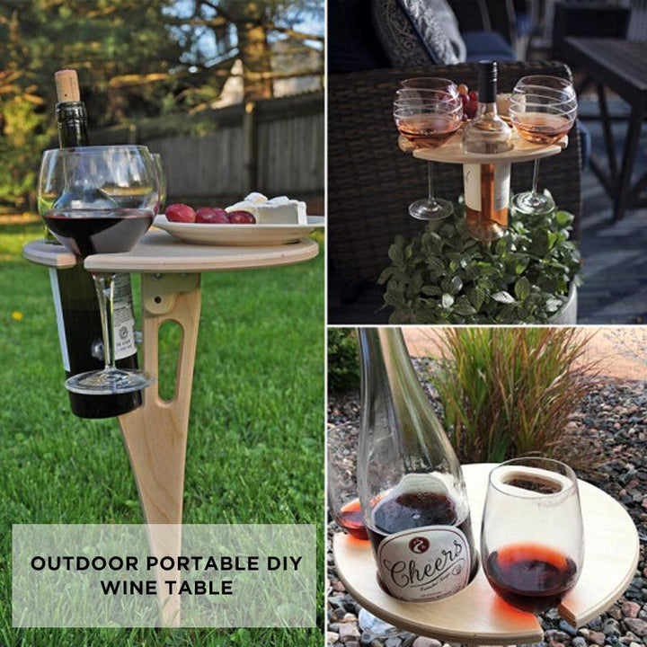 BowLift | Outdoors portable DIY wine table