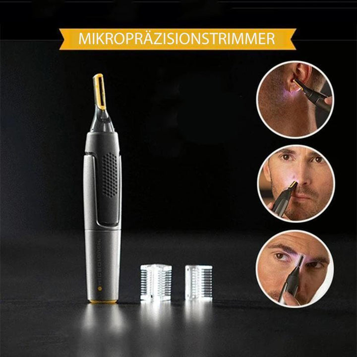 Precision Eyebrow Trimmer | Ultra-thin Electric Detail Shaver | Black