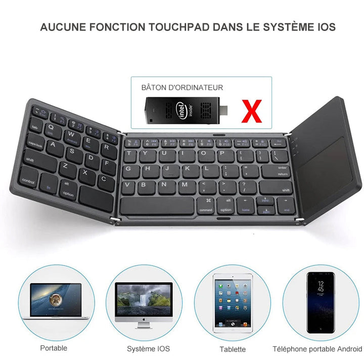 Wireless Bluetooth Folding Piano | Bowlift