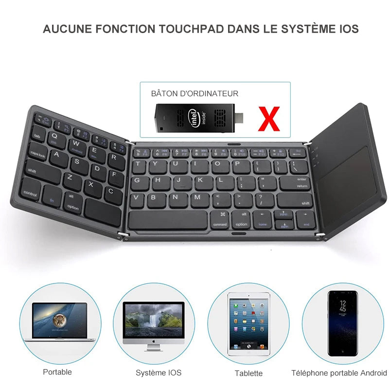 Wireless Bluetooth Folding Piano | Bowlift