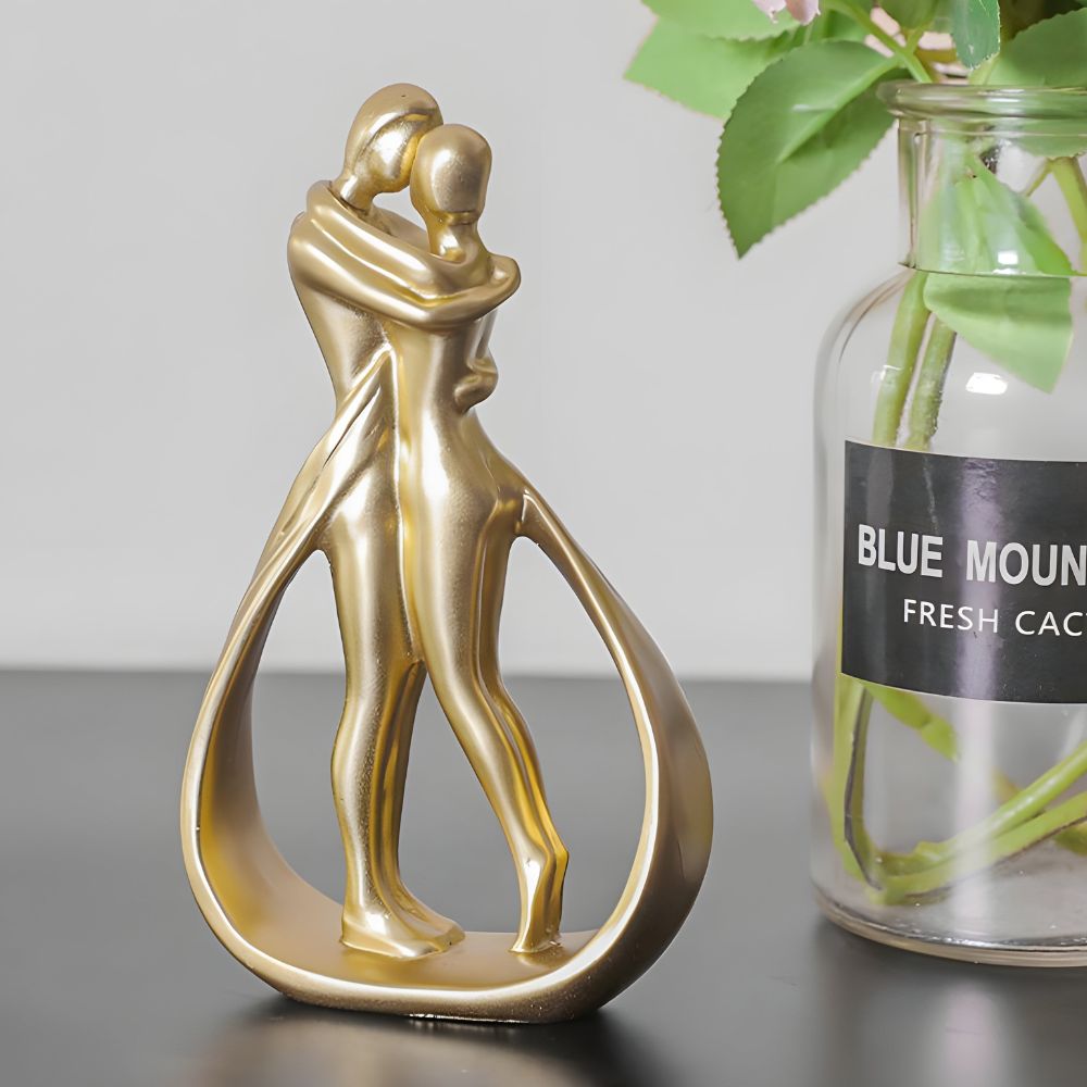 BowLift | Embrace Resin Couple Sculpture