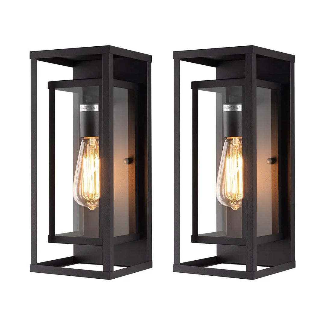 BowLift | LuxaSconce | Wall light made of glass for outdoor use