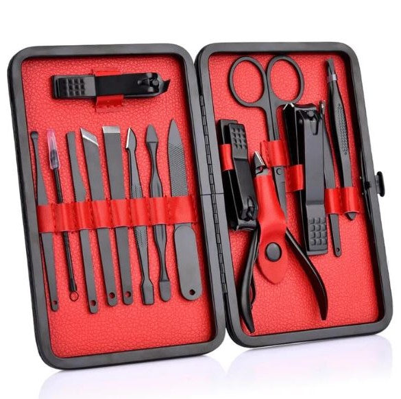 BowLift | 15-piece professional manicure set with travel case