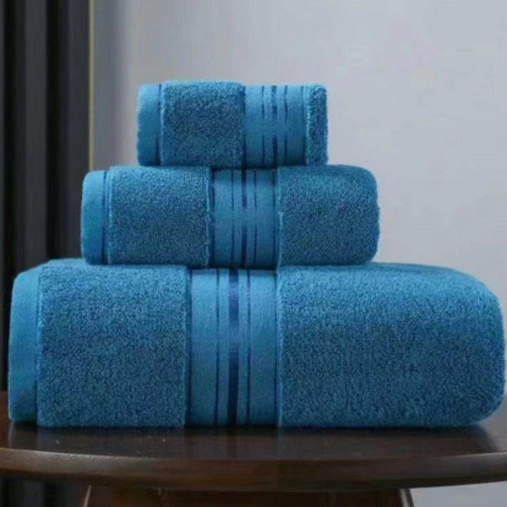 BowLift | LuxeCloud Egyptian Cotton Towel Set for Soft Comfort