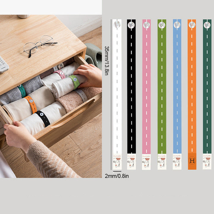 Clothing Storage Tie Straps (10 PIECES) | Bowlift