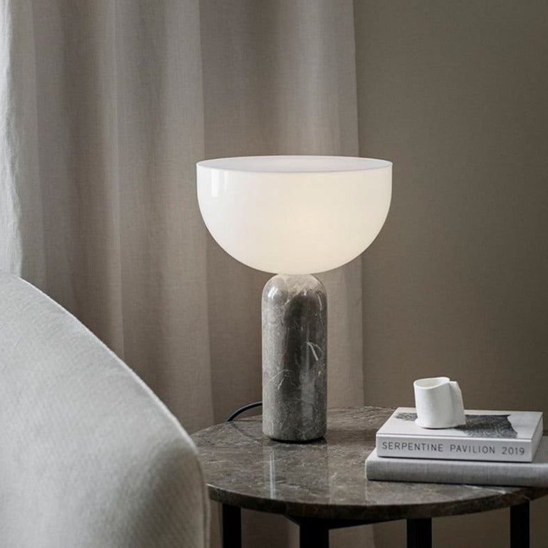 BowLift | MarbleLuxe Lamp - Luxurious Marble Table Lamp with Golden Accents