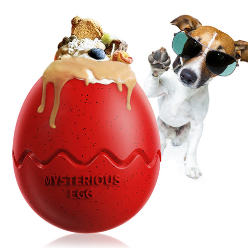 Dinosaur Egg Slow Feeder Cup Toy for Dogs