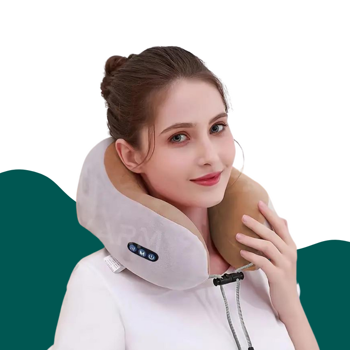 BowLift | Portable Neck Massager Pillow | Ergonomic Design