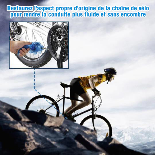 Tool for cleaning the bicycle chain | Bowlift