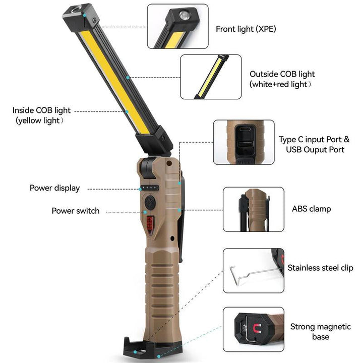 BowLift | COB high-intensity flashlight