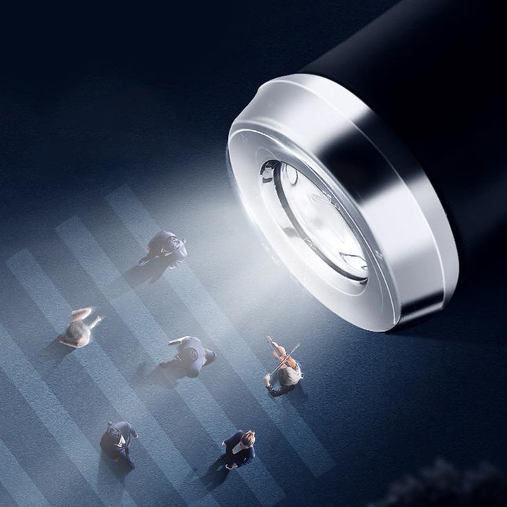Windproof parasol and umbrella with LED | Bowlift