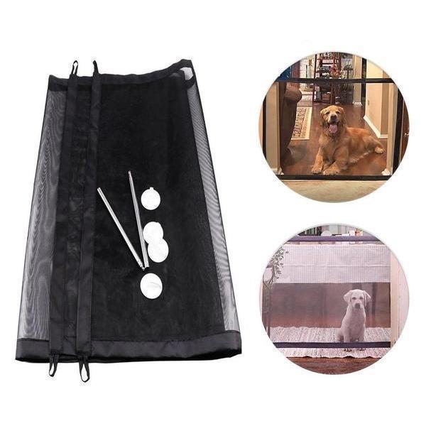 BowLift | Portable Mesh Dog Gate For House