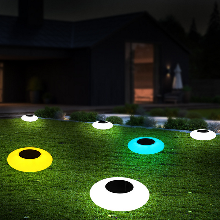 BowLift | Solar Garden Lights Eye Design – LED Outdoor Lighting for Garden & Terrace, weatherproof