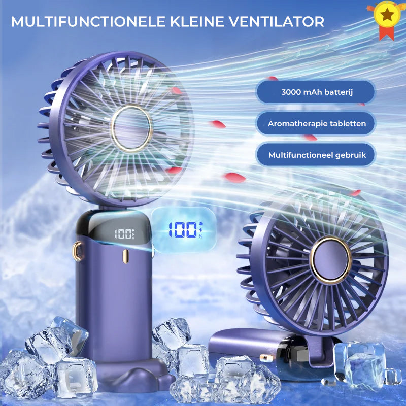 Portable electric cooling fan for cold compress | Bowlift