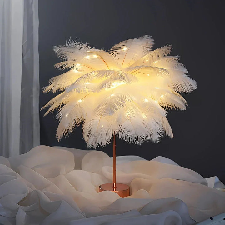 Atmospheric Feather Palm Tree Lamp - LumaPalm | Bowlift