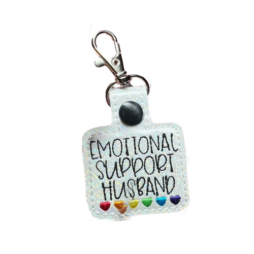 BowLift | Rainbow Hearts Keychain