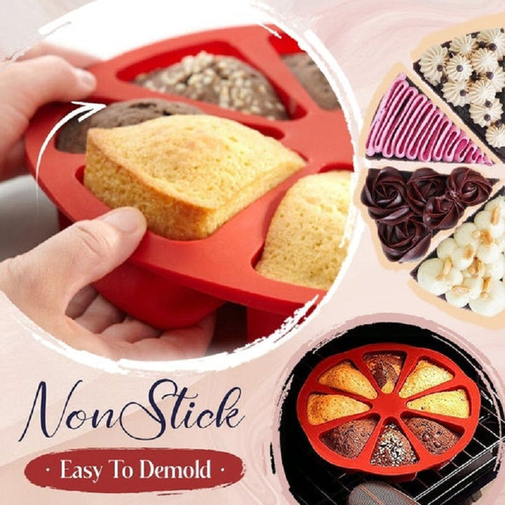 BowLift | Triangle non-stick silicone cake pan
