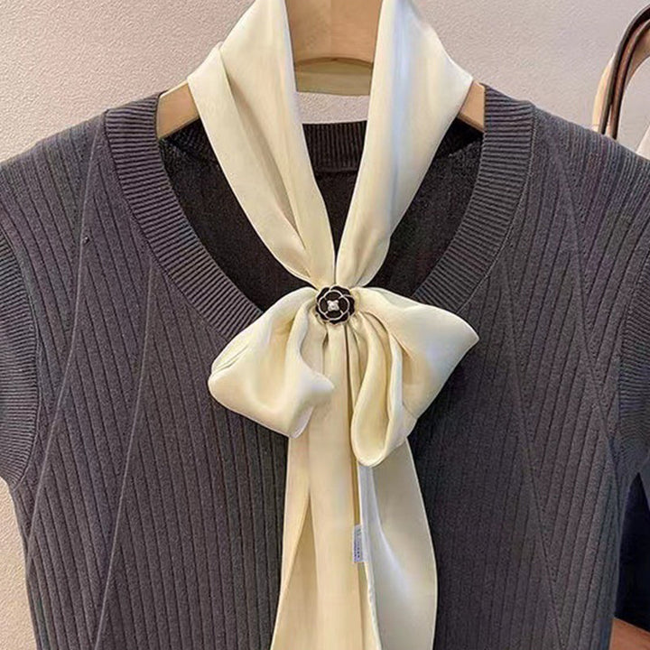 Camellia Scarf Buckle Bowlift