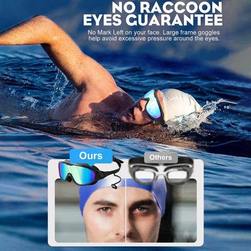 BowLift | Wide-Angle Swimming Goggles with Anti-Fog Effect