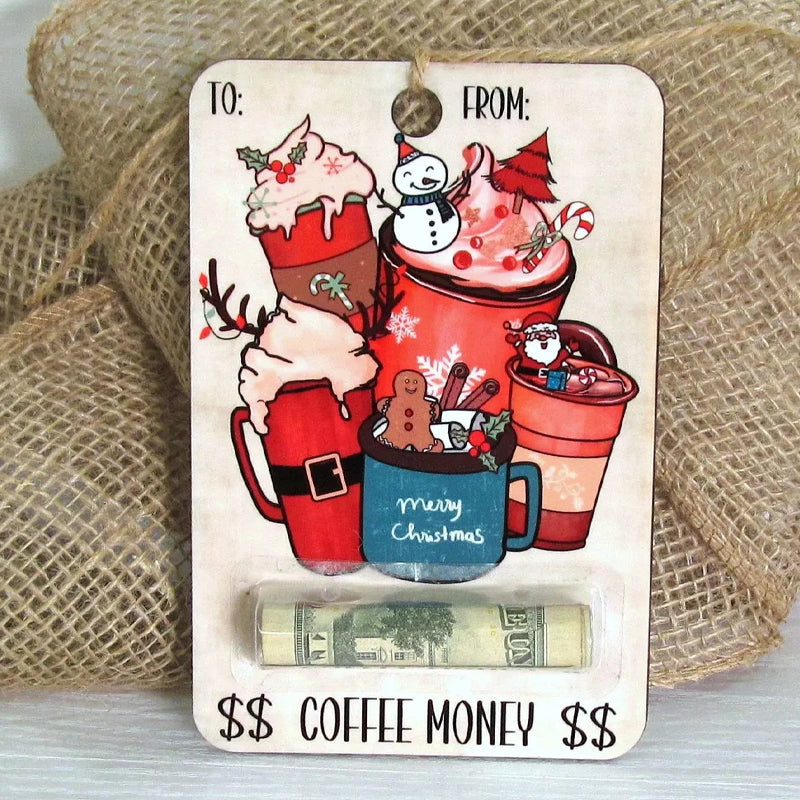 BowLift | Santa Christmas money holder