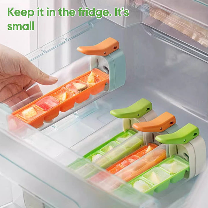 One-Hand Press Ice Tray Ice Tray Mold | Bowlift