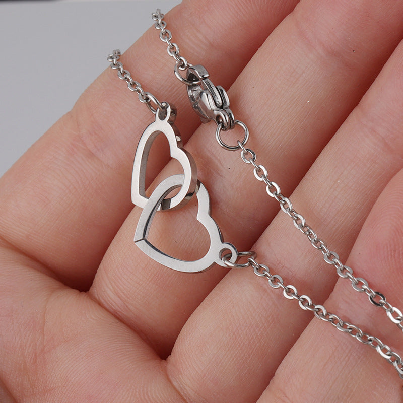 BowLift | Heart Necklace with rotating rose gift box
