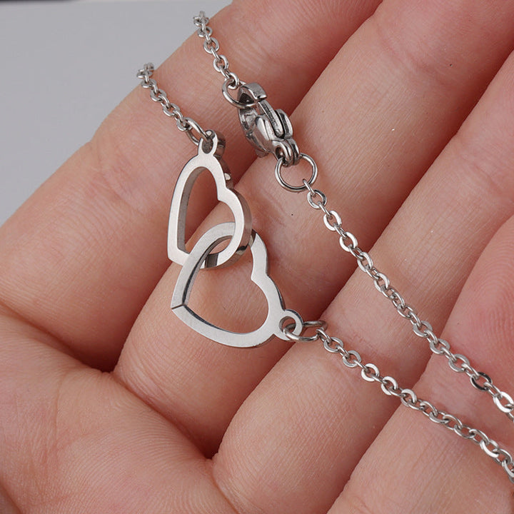 BowLift | Heart Necklace with rotating rose gift box