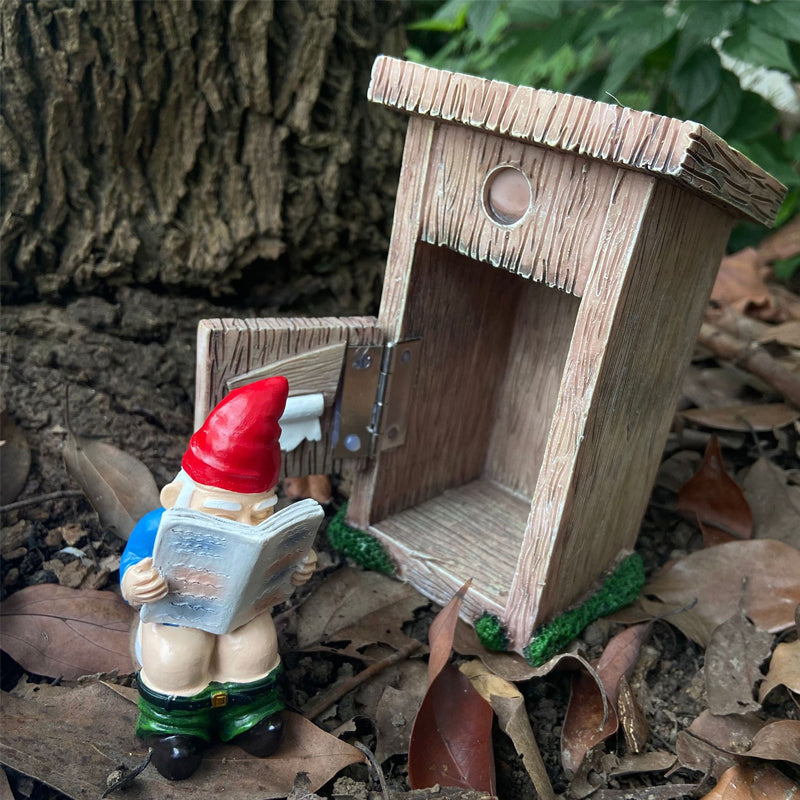 BowLift | Funny Gnome Garden Statue