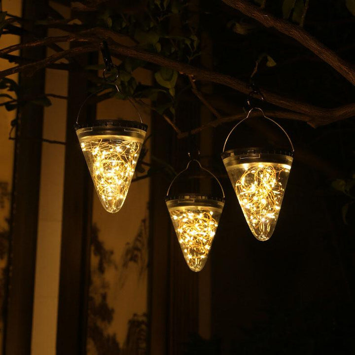 BowLift | Solar Cone Shaped Outdoor Waterproof Decorative Garden Light