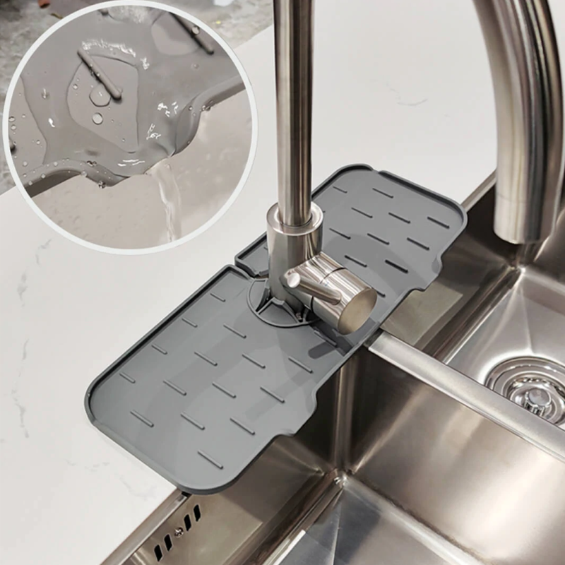 BowLift | Silicone Faucet Handle Drip Catcher Tray