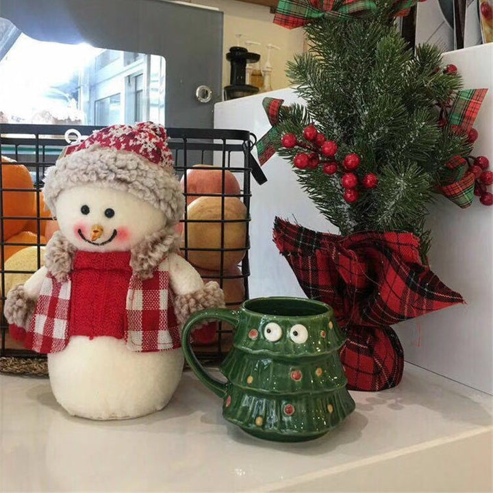 Creative Big Eyes Christmas Tree Mug | Bowlift