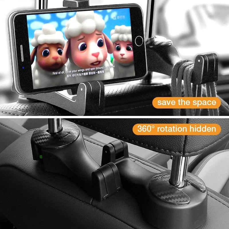 BowLift | Headrest holder car strap