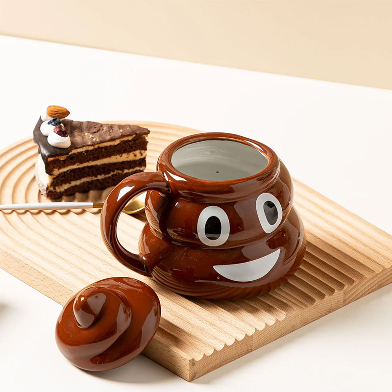 BowLift | Naughty Prank Poop Ceramics Mug