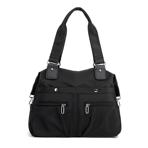 Waterproof Simple Nylon Handbag | Bowlift