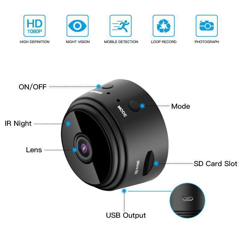 BowLift | 1080p Magnetic WiFi Mini Camera-RV Trailer Rear View Camera