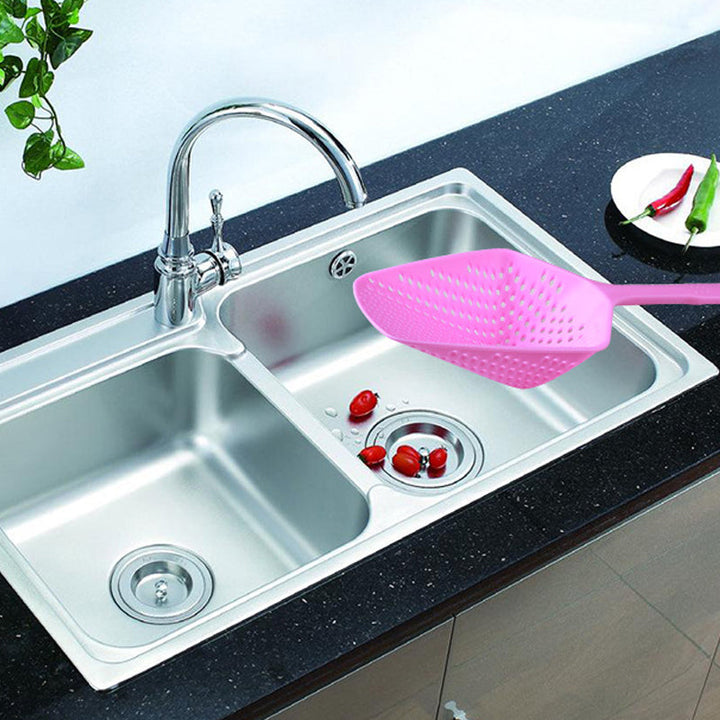 Silicone Kitchen Scoop Colander | Bowlift