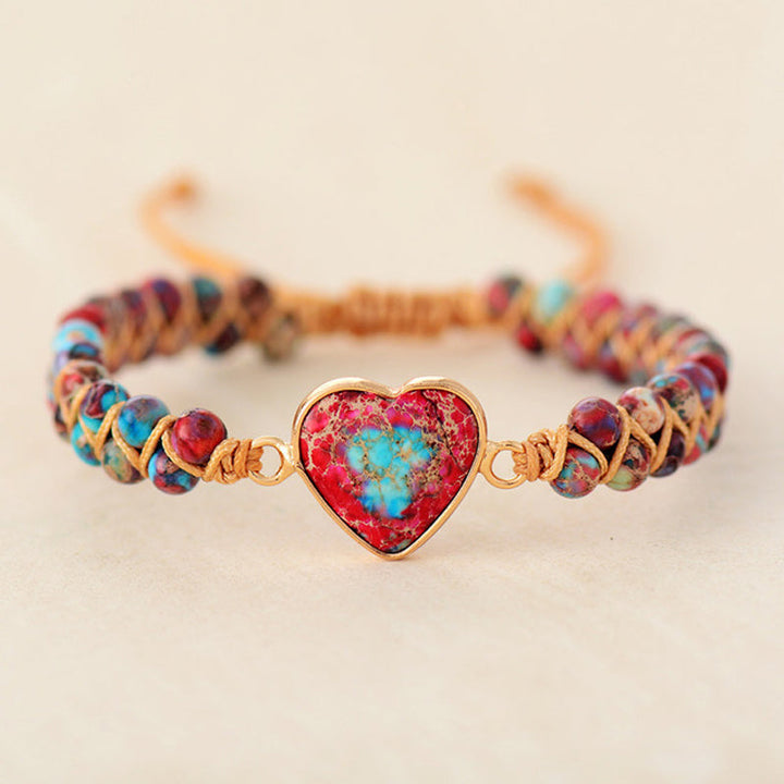 BowLift | Passionate Heart-Jasper Bracelet