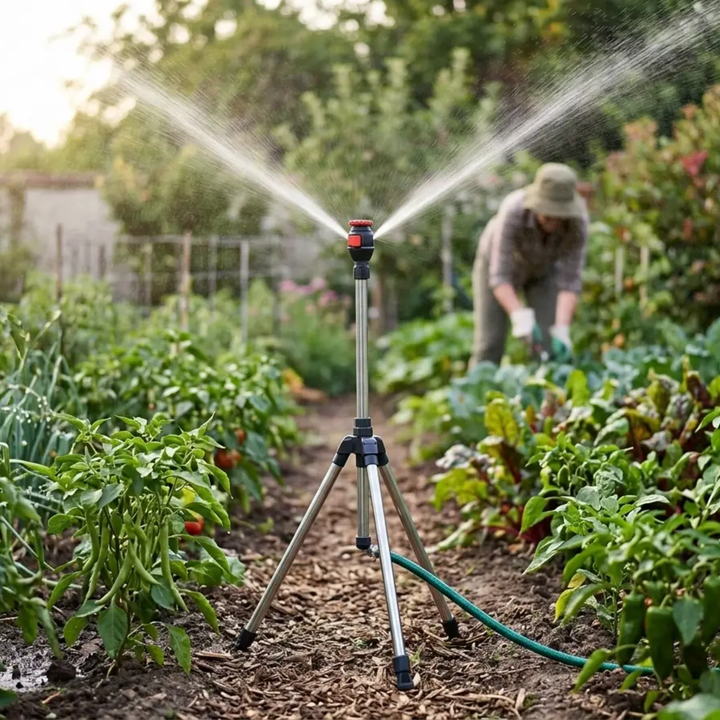 BowLift | High Pressure Rotating Tripod Sprinkler