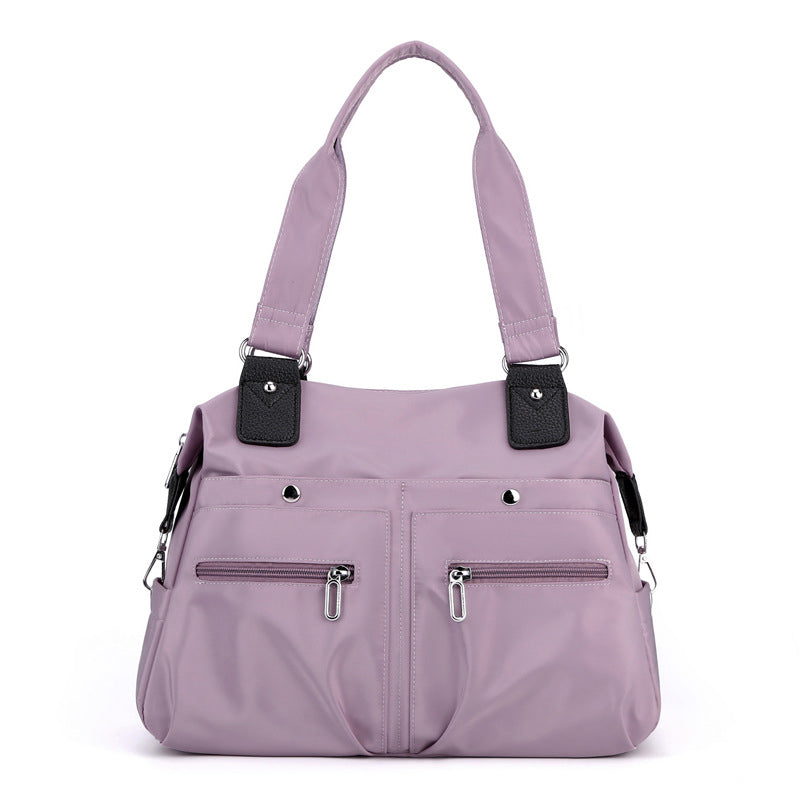 Waterproof Simple Nylon Handbag | Bowlift