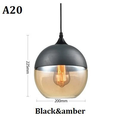 BowLift | EternaGlow Pendant Light made of Glass and Wood | Elegant Design for Your Home