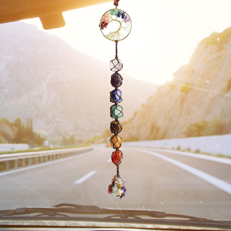 BowLift | 7 Chakra Stone Healing Crystal Tree of Life Decoration