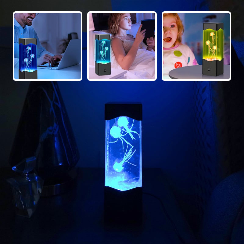 BowLift | Multicolor Jellyfish Lava Lamp