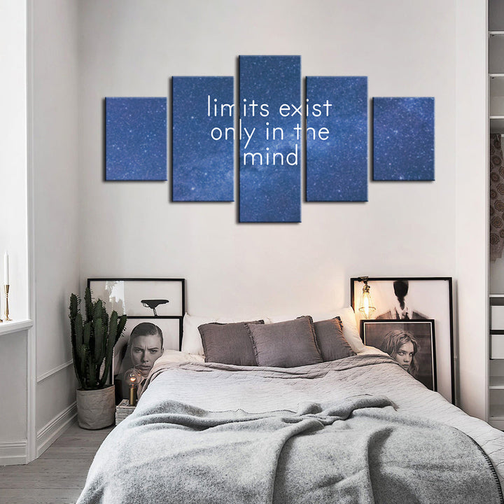 Only In The Mind 5 Piece - Canvas Wall Art Painting | Bowlift