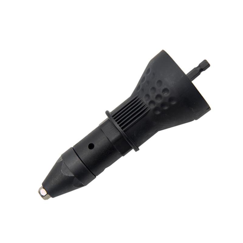 Removable rivet gun drill adapter | Bowlift
