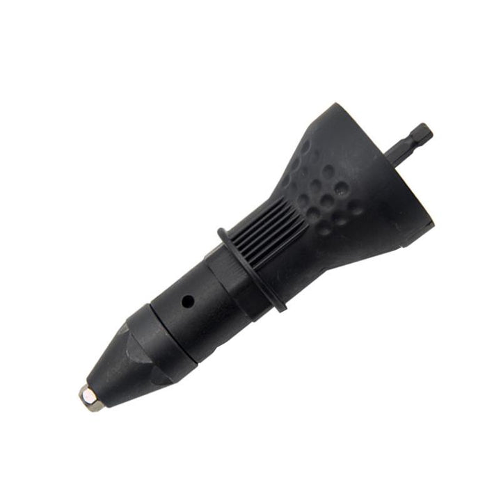 Removable rivet gun drill adapter | Bowlift