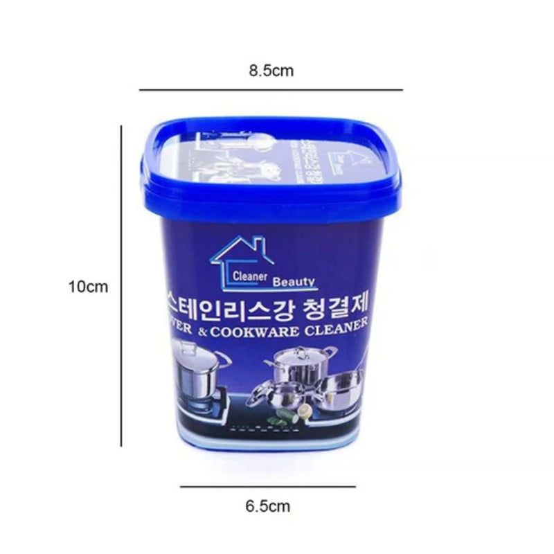 Universal cleaning paste for kitchen utensils, washing appliances and household appliances Bowlift