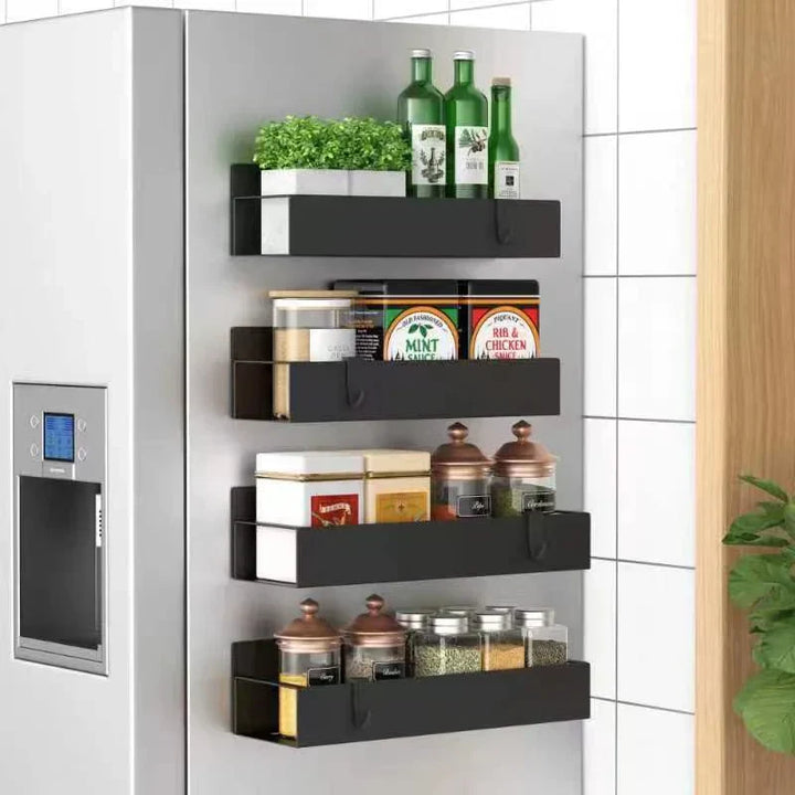 BowLift | Magnetic Spice Rack – Space-Saving Kitchen Storage for Fridge & Metal Surfaces