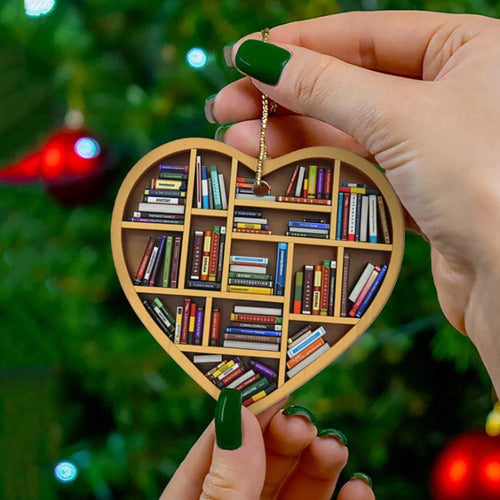 BowLift | Cute Heart-Shaped Bookshelf Decoration
